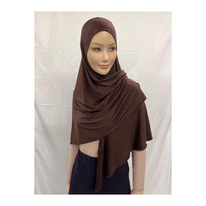 GROSSISTE HIJAB 3 EN UN AVEC SON ZIP