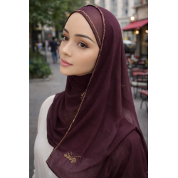 ECHARPE MOUSSELINE DE SOIE...