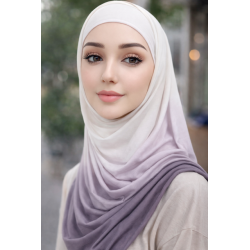 ECHARPE BICOLORE RESPIRANT