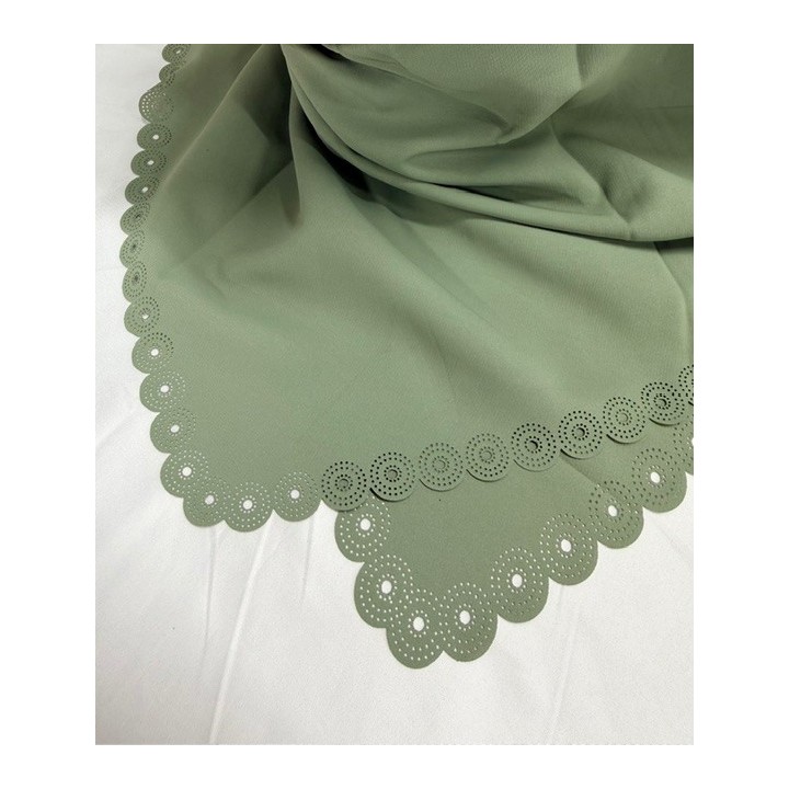 HIJAB ENFANT FINITION DENTELLE