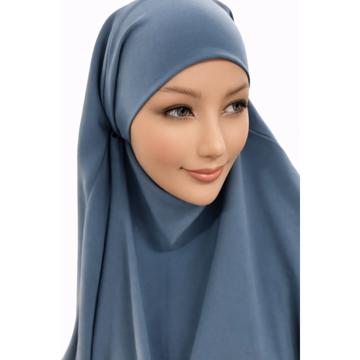 GROSSISTE KHIMAR 2 VOILES SOIE DE MEDINE