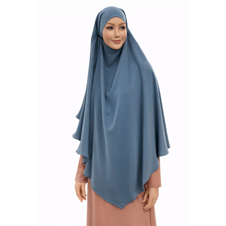 GROSSISTE KHIMAR 2 VOILES SOIE DE MEDINE