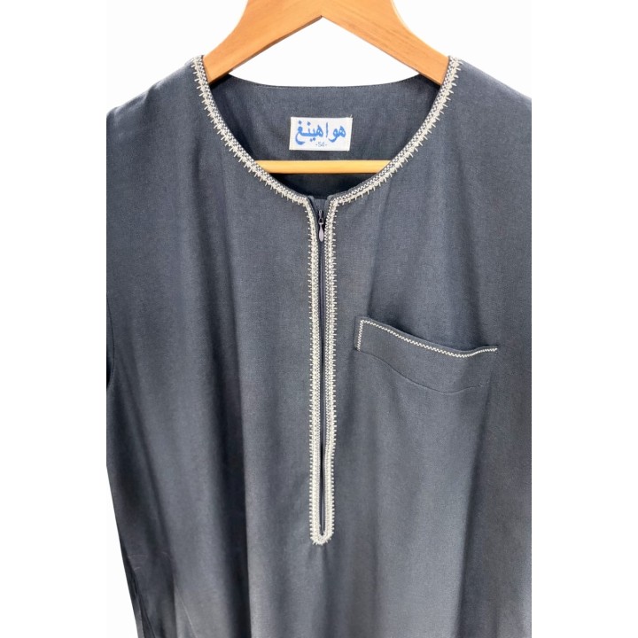 QAMIS HOMME ZIP BRODE