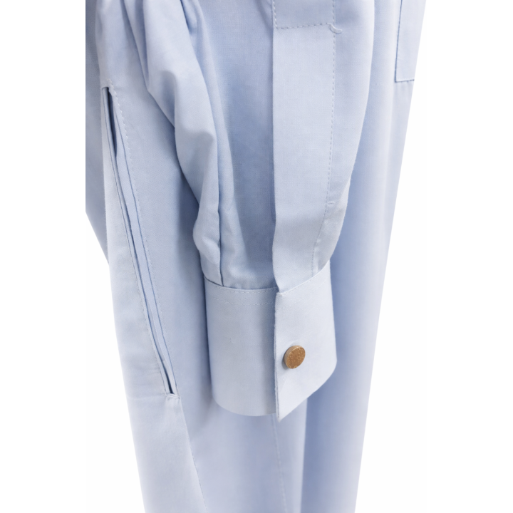 QAMIS COL CHEMISE ZIP