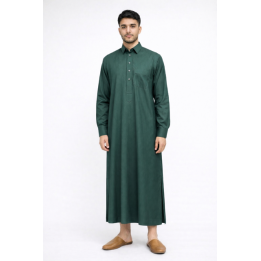 QAMIS COL CHEMISE RAYURE
