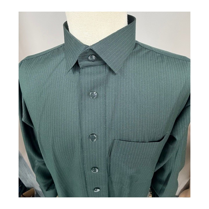 QAMIS COL CHEMISE RAYURE