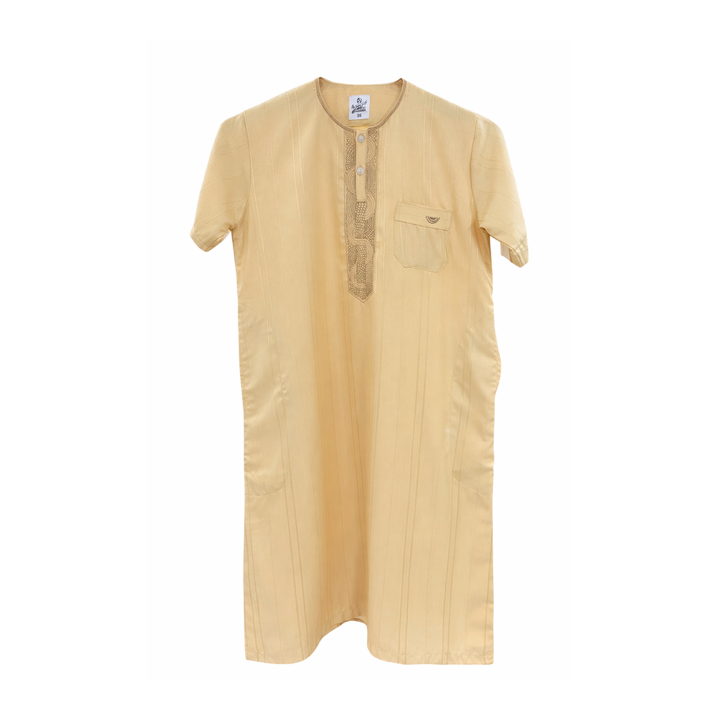 GROSSISTE QAMIS ENFANT MANCHE COURTE LARGE RAYURE B