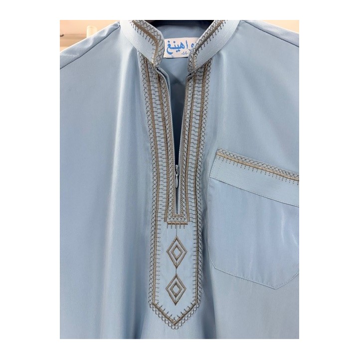 GROSSISTE QAMIS ENFANT COL ZIP