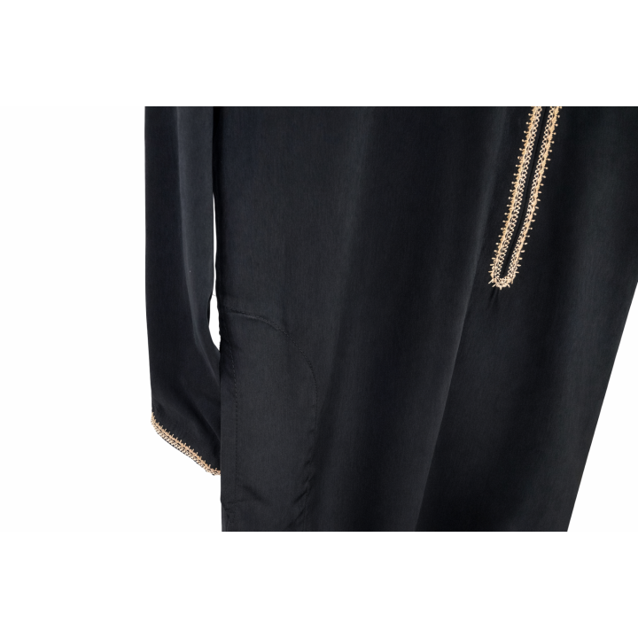 GROSSISTE QAMIS ENFANT MANCHE LONGUE SANS COL ZIP