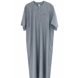GROSSISTE QAMIS HOMME MANCHE COURTE SANS COL