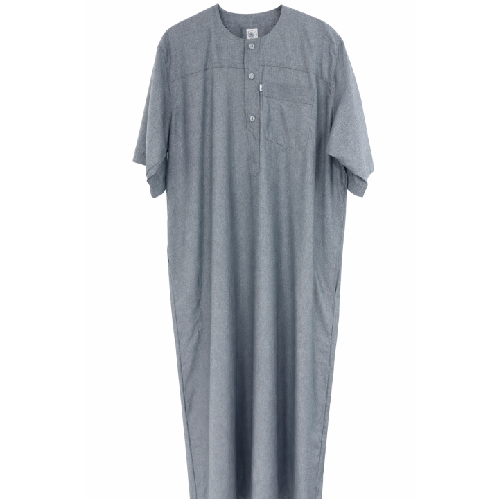 GROSSISTE QAMIS HOMME MANCHE COURTE SANS COL