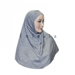 hijab coton 2 pcs