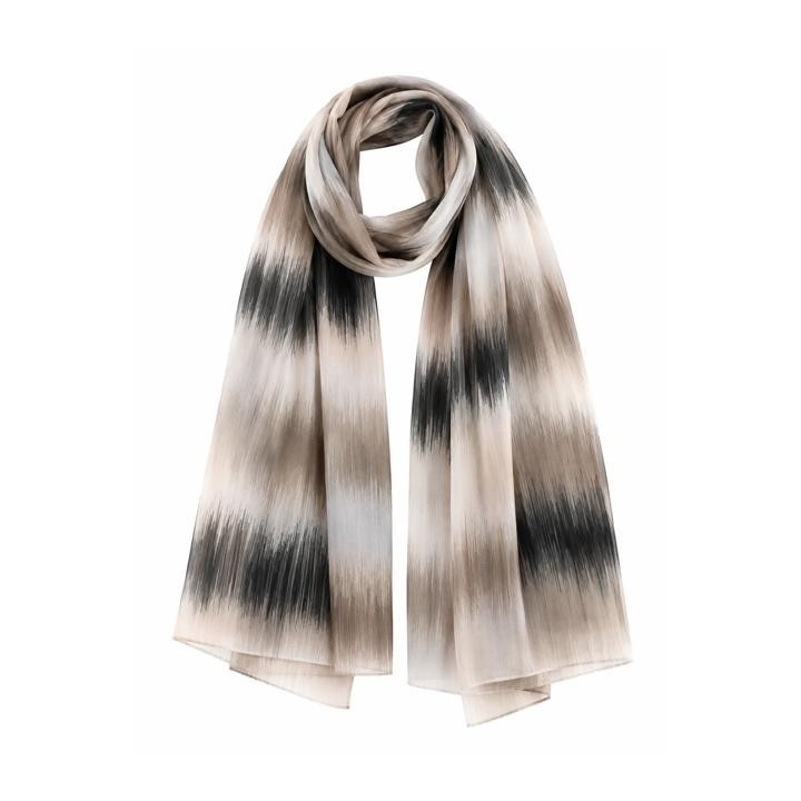 GROSSISTE ECHARPE MOUSSELINE MOTIF