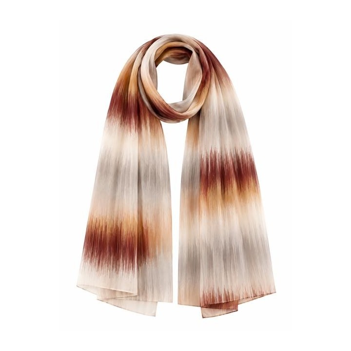 GROSSISTE ECHARPE MOUSSELINE MOTIF