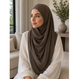 GROSSISTE ECHARPE JERSEY PEACH TOUCH LIQUIDE