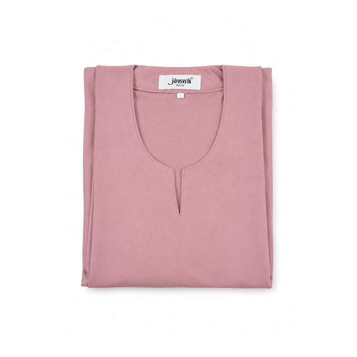 ROBE FILLE AVEC SON KHIMAR MOTIFS PERFORES