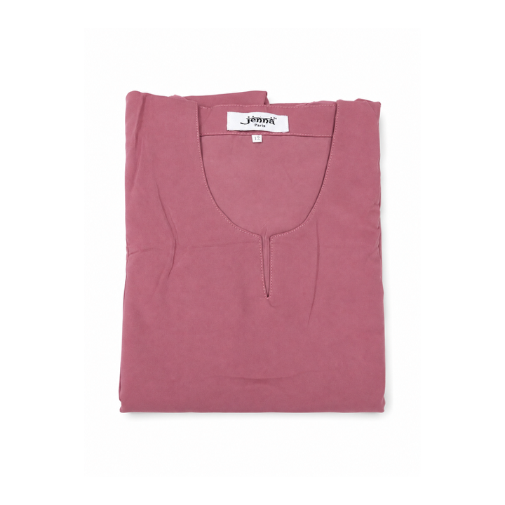 ROBE FILLE AVEC SON KHIMAR MOTIFS PERFORES