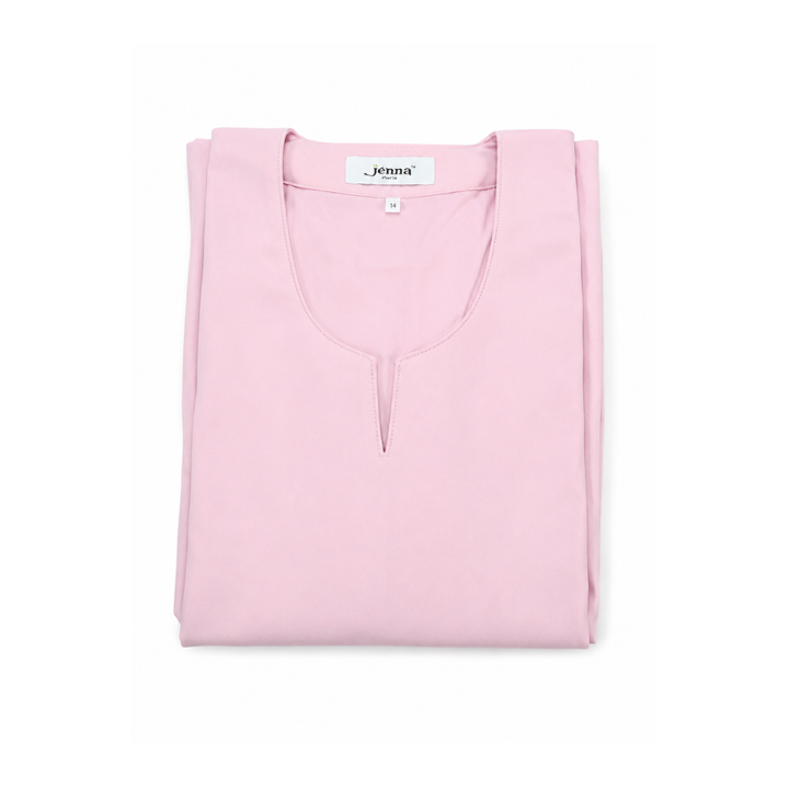 ROBE FILLE AVEC SON KHIMAR MOTIFS PERFORES
