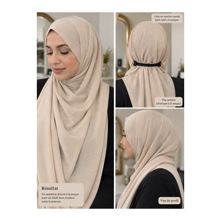 ELASTIQUE REGLABLE ATTACHE VOILE