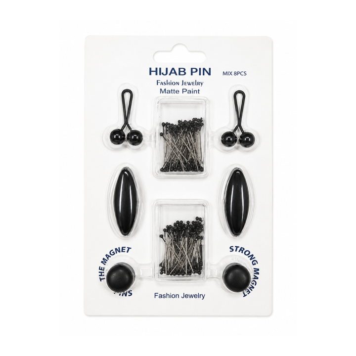 BOITE ACCESSOIRES FOULARD (AIMANT CLIP PINCE)