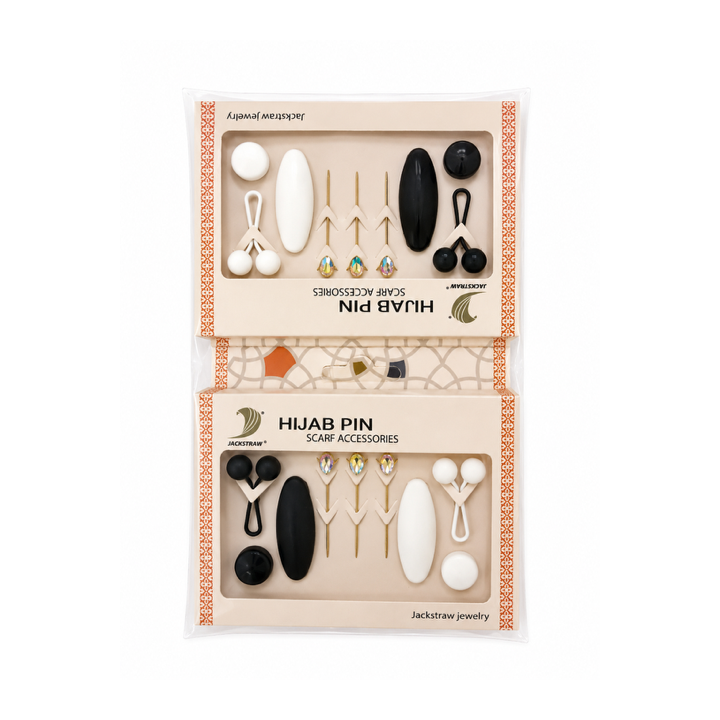 BOITE ACCESSOIRES FOULARD (AIMANT CLIP PINCE)