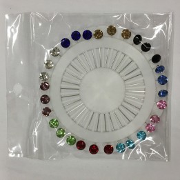 Rond d'aiguilles strass