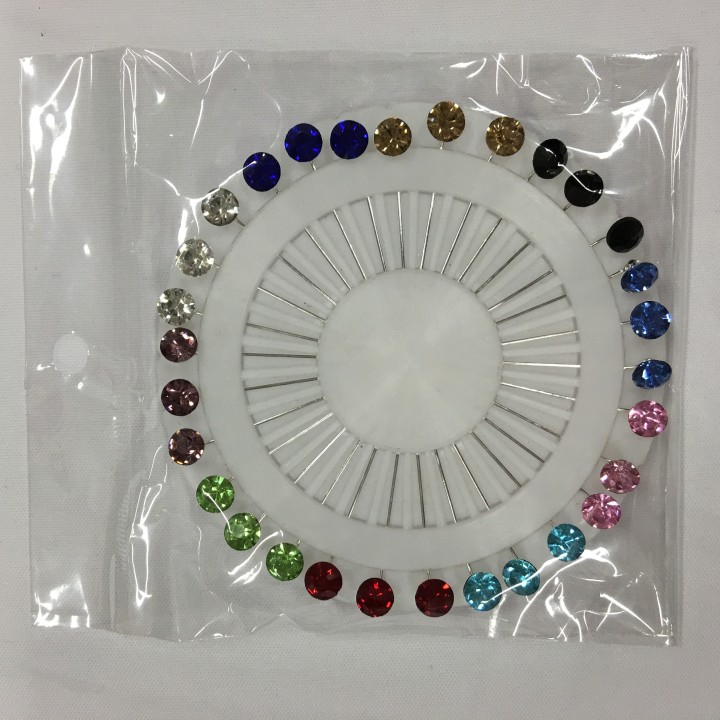 Rond d'aiguilles strass