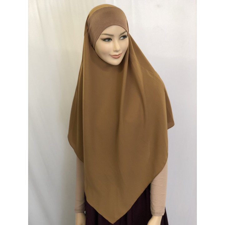 HIJAB TRIANGLE MOUSSELINE OPAQUE