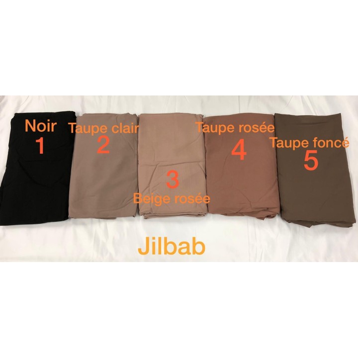 Jilbab 1 pièces - Grossiste vêtement femme musulmane