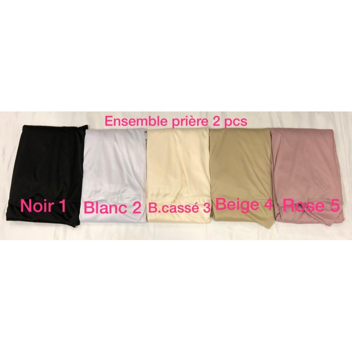 Ensemble de prière femme mulsulmane