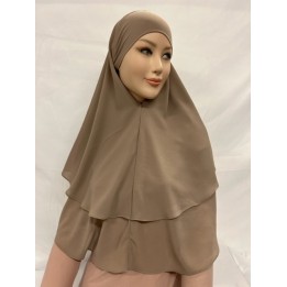 GROSSISTE HIJAB 2 VOILES EN MOUSSELINE