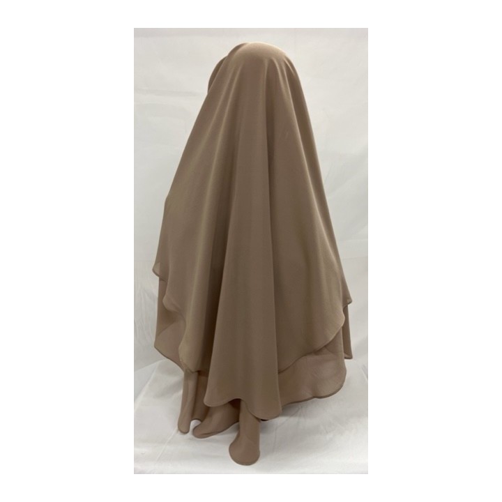 GROSSISTE HIJAB 2 VOILES EN MOUSSELINE