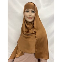 GROSSISTE HIJAB PLISSE SATINE