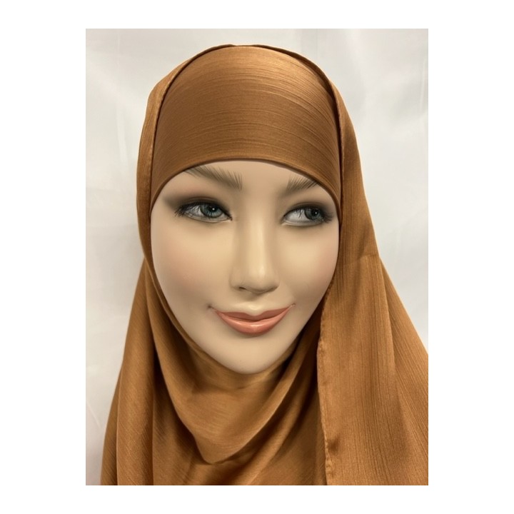 GROSSISTE HIJAB PLISSE SATINE