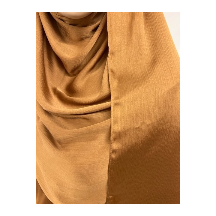 GROSSISTE HIJAB PLISSE SATINE